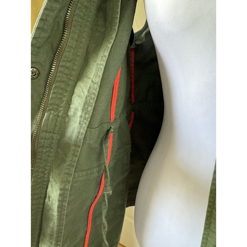 Stitch Fix Market Spruce Sleeveless Cargo Vest Olive Green Womens Medium Classic - Picture 8 of 9